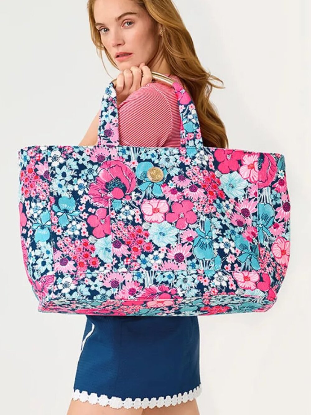 Lilly Pulitzer Jumbo Mercato Tote